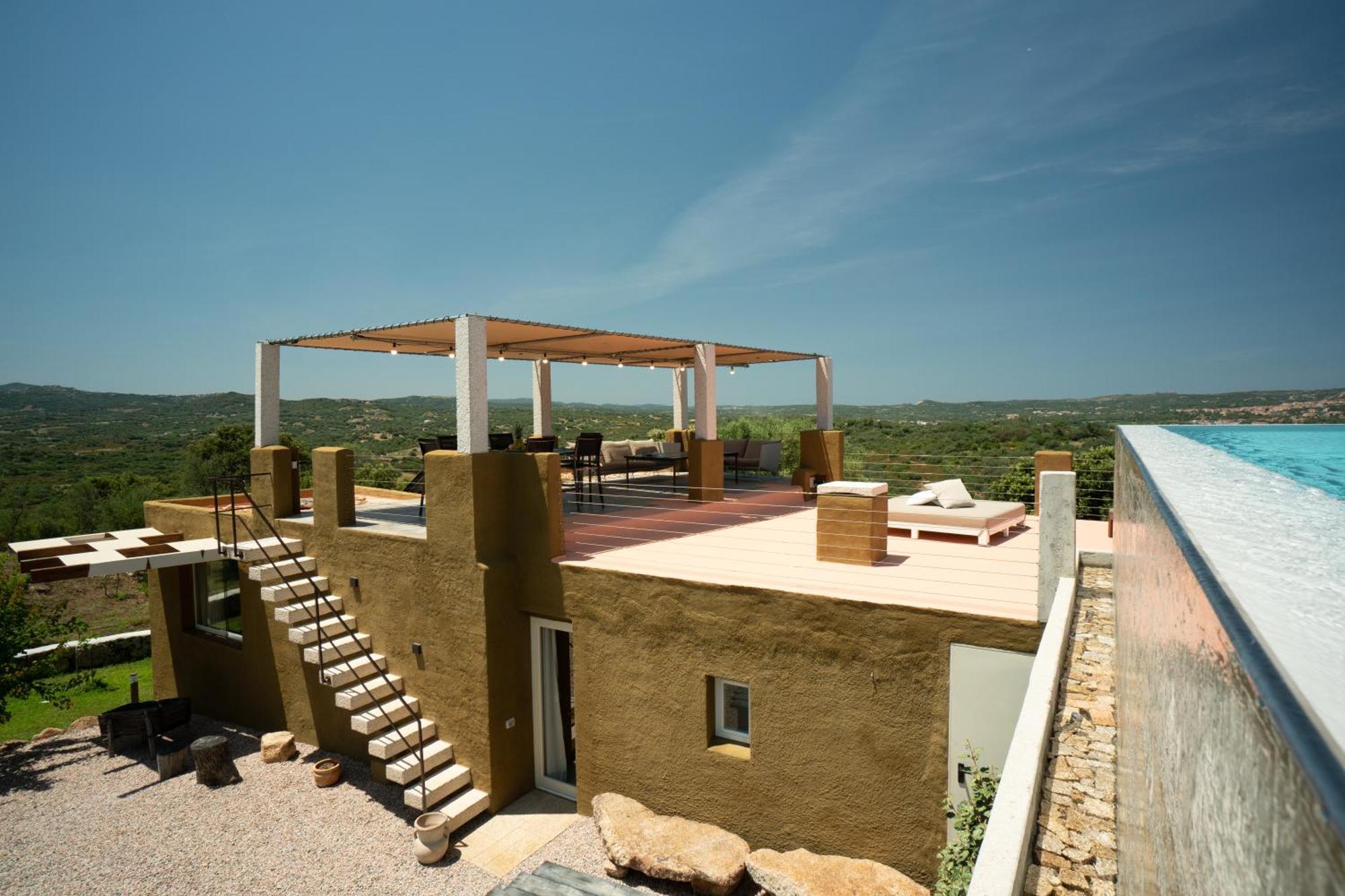 Villa Tre Nibbari San Pantaleo Exterior photo