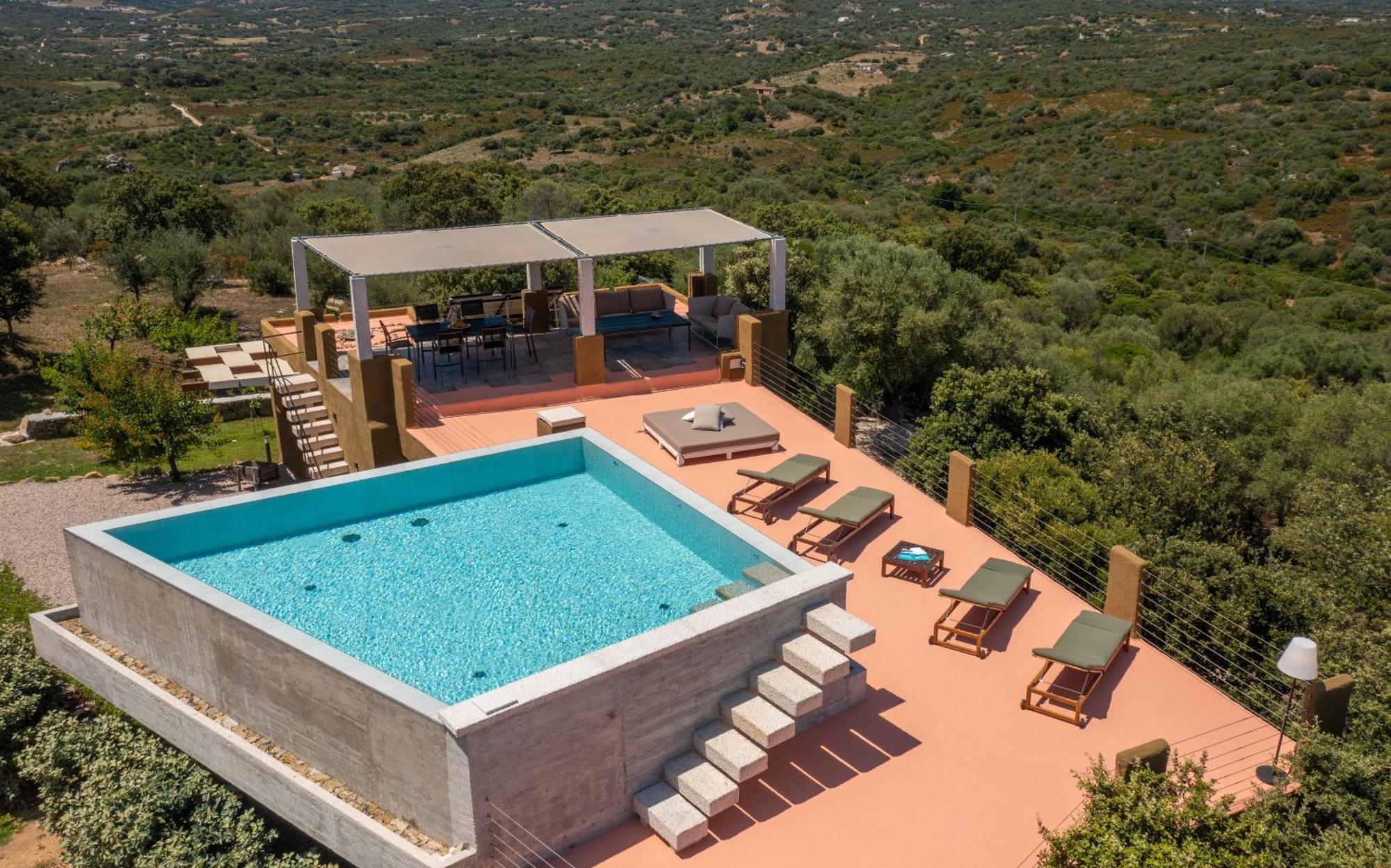 Villa Tre Nibbari San Pantaleo Exterior photo