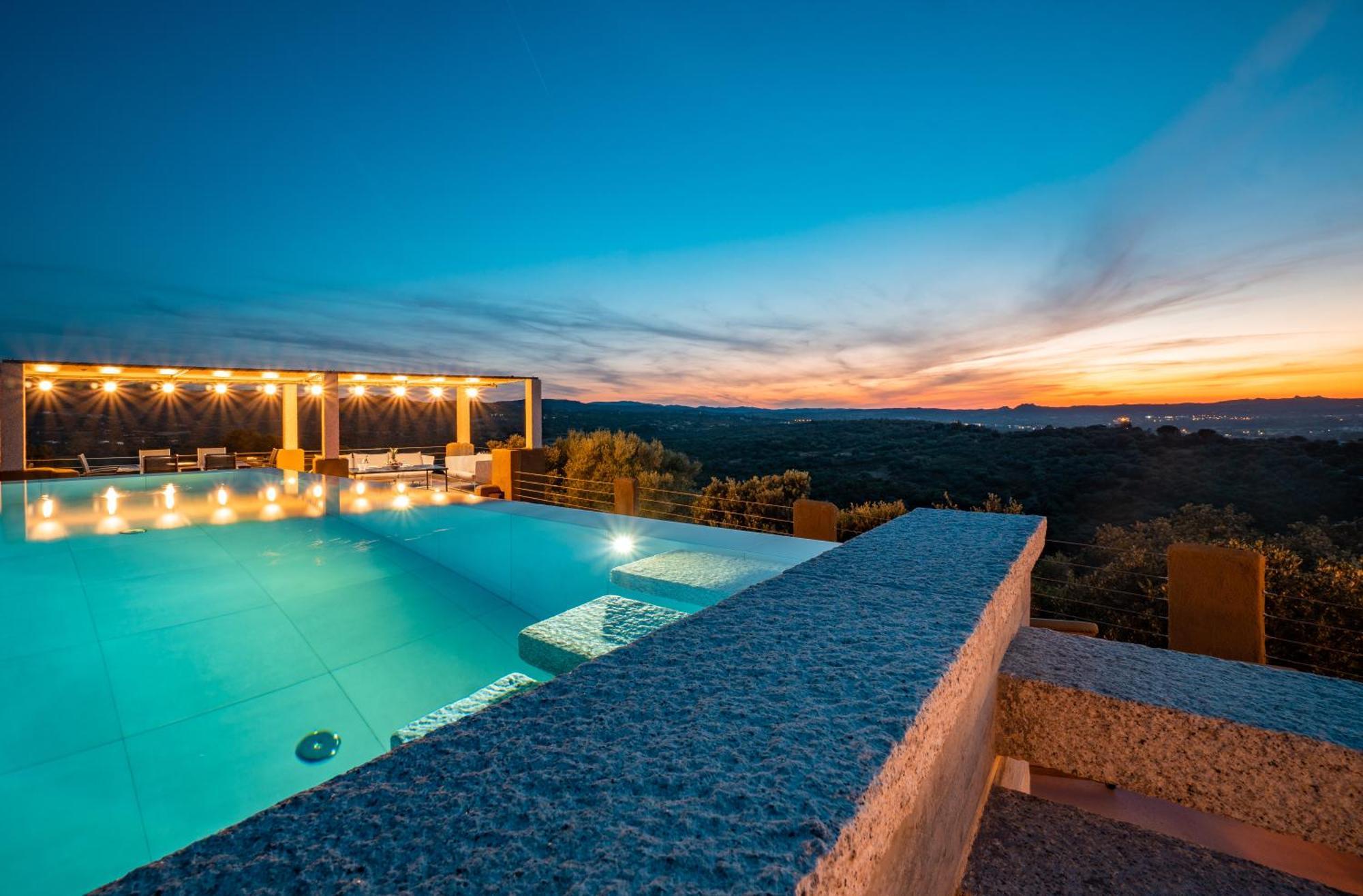 Villa Tre Nibbari San Pantaleo Exterior photo